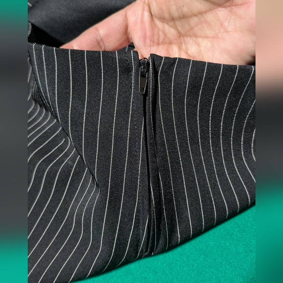 B. Smart Charcoal Pinstripe Blazer - Picture 7 of 12